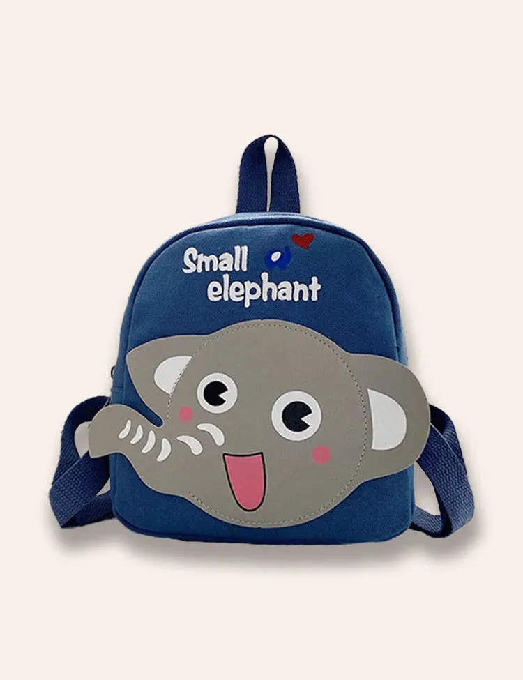 Small Elephant Canvas Backpack - Image 2