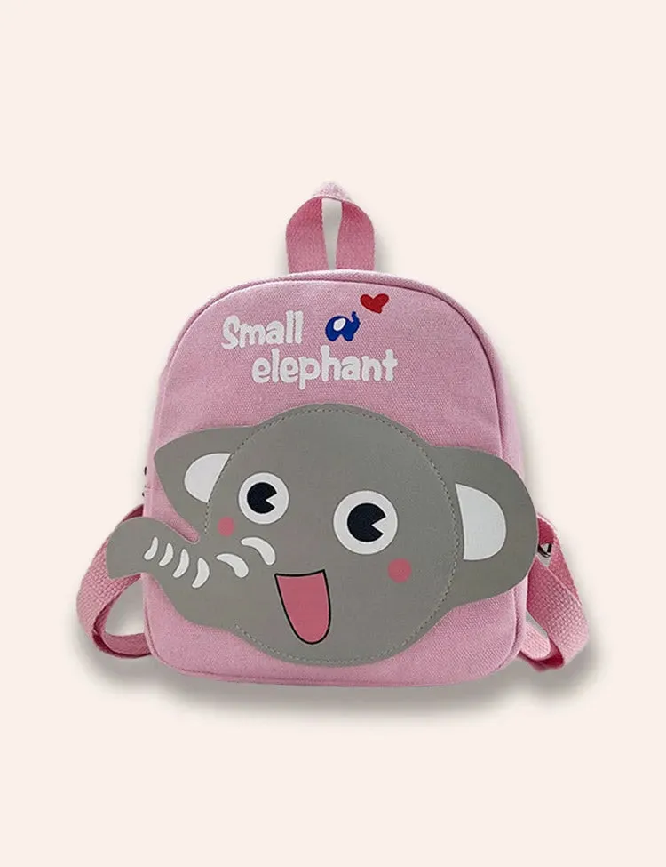 Small Elephant Canvas Backpack - Image 3