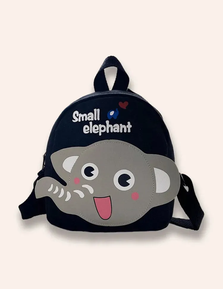 Small Elephant Canvas Backpack - Image 4