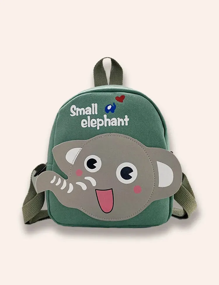 Small Elephant Canvas Backpack - Image 5