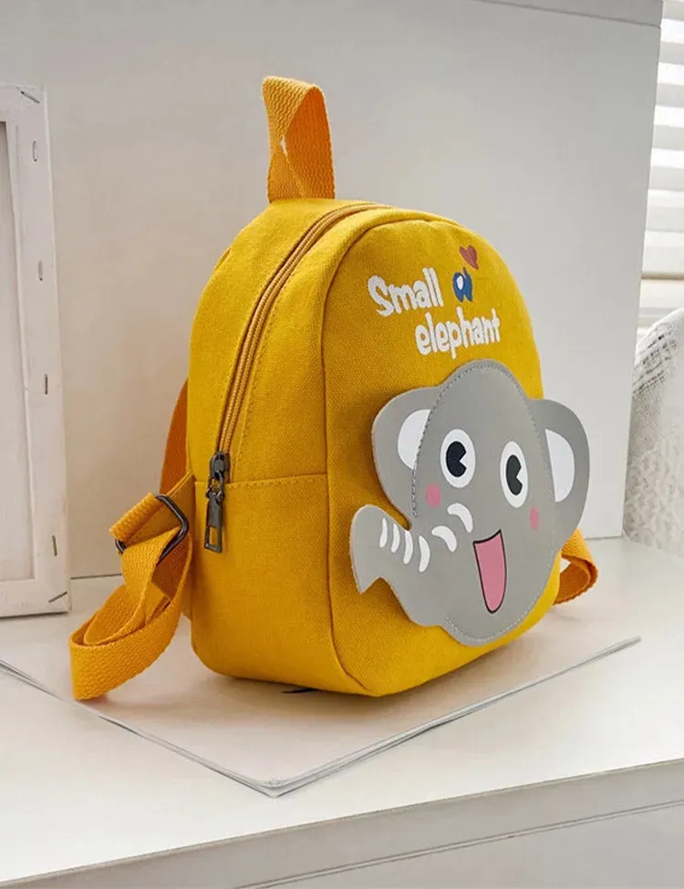 Small Elephant Canvas Backpack - Image 6