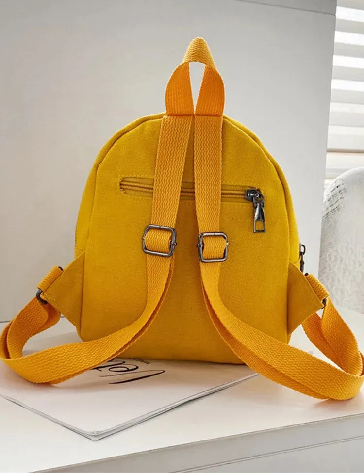 Small Elephant Canvas Backpack - Image 7