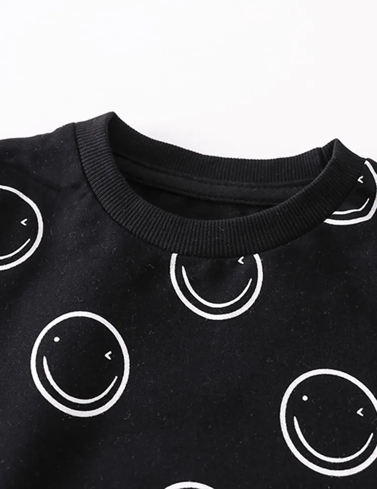 Smiley Printed Sweatshirt - Image 2
