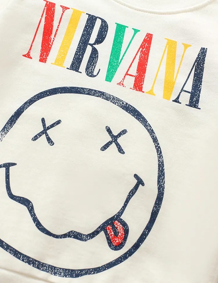 Smiley Printed Sweatshirt - Image 3