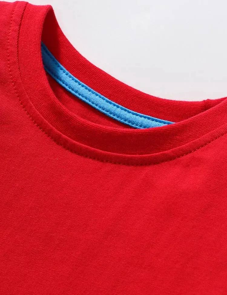 Snowboarding Polar Bear Appliqué Long Sleeve T-Shirt - Image 3