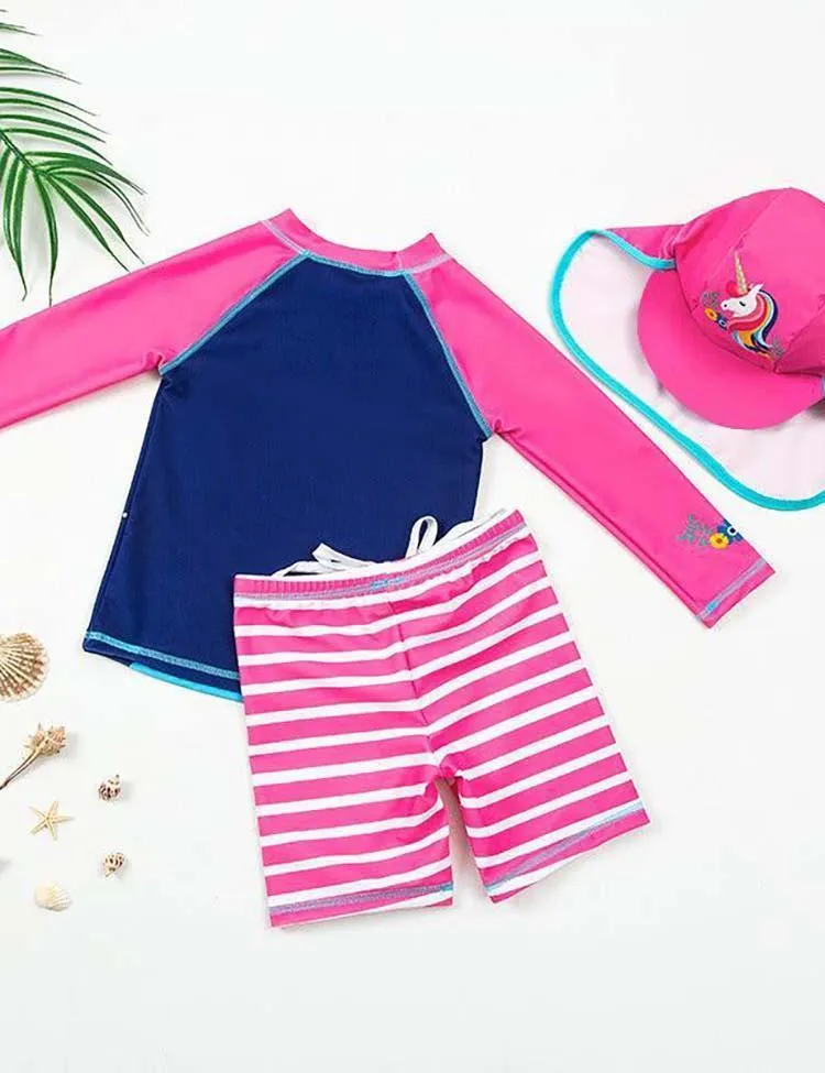 Unicorn Long Sleeve Split Swimsuit - Image 2