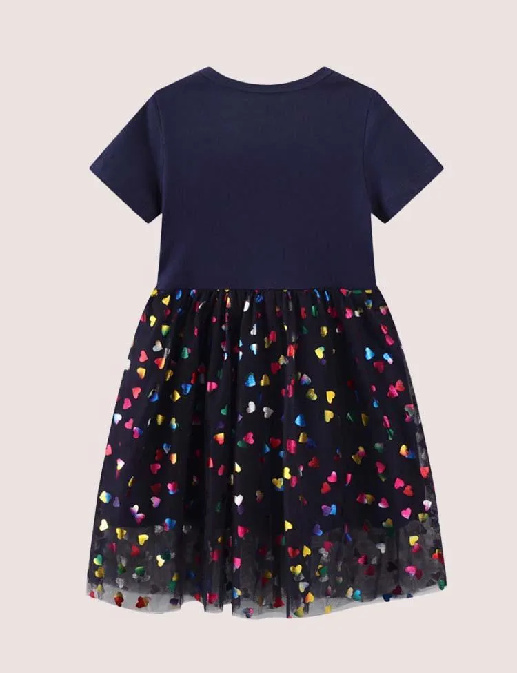 Star Sequin Mesh Dress - Image 7