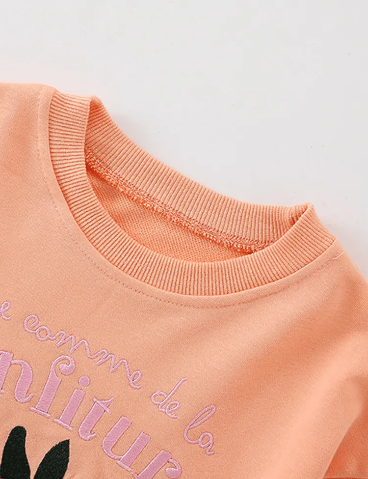 Strawberry Embroidered Sweatshirt - Image 4