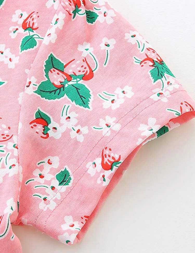 Strawberry Printed Dress - Image 3