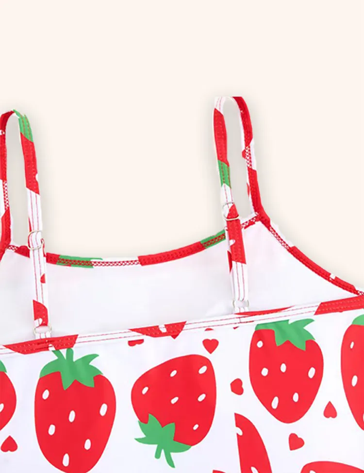 Strawberry Printed Swimsuit - Image 3