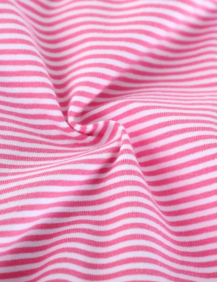 Strawberry Striped Applique Leggings - Image 4