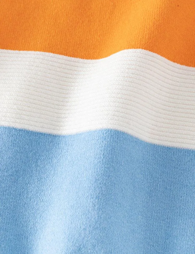 Striped Casual Sweater - Image 2