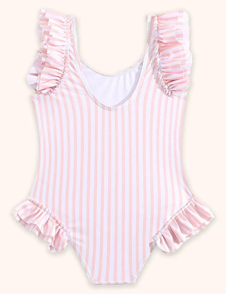 Striped One-piece Swimsuit - Image 2