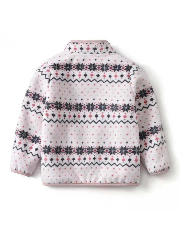 Striped Polar Fleece Jacket - Image 4