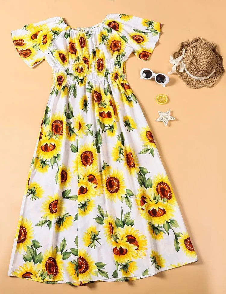Sunflower Family Matching Dress - Image 2