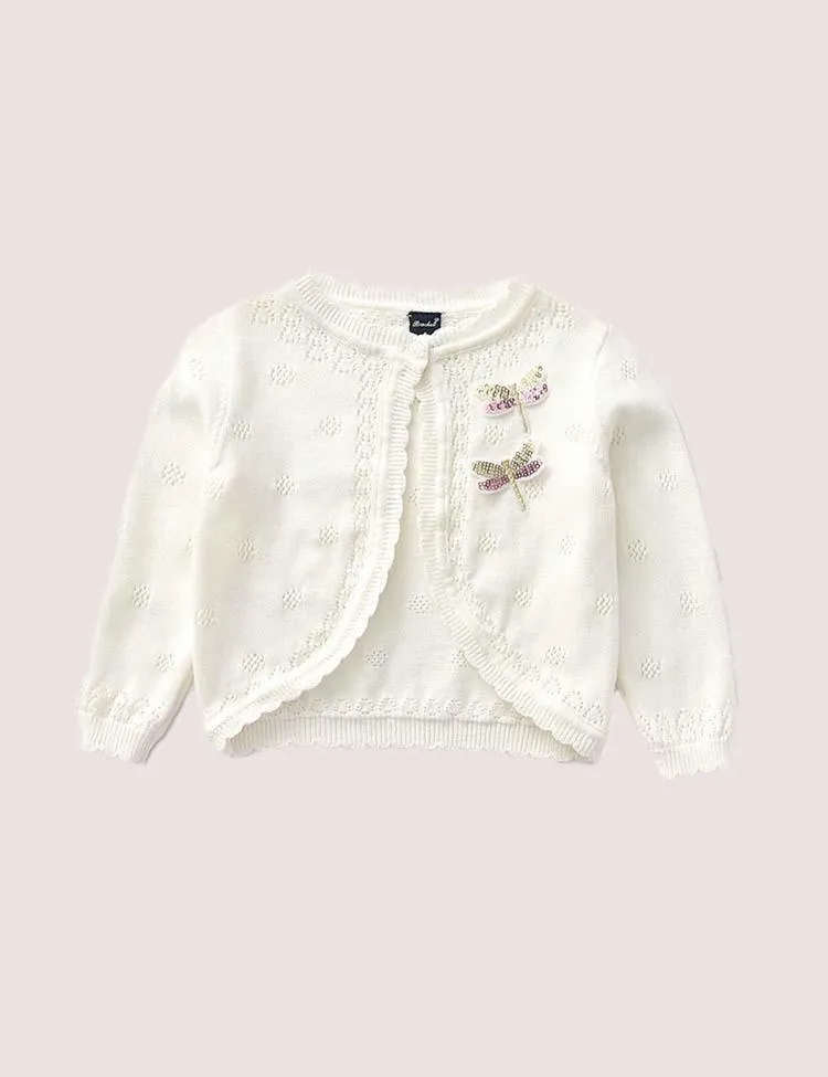 Sweet Round Neck Cardigan - Image 7