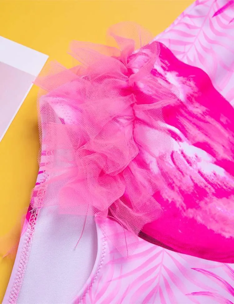 Three-Dimensional Flamingo Swimsuit - Image 3