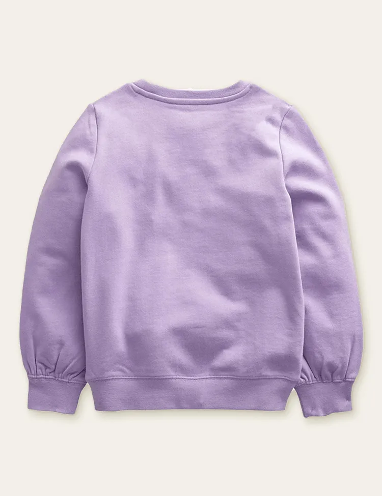 Three Horses Appliqué Embroidered Sweatshirt - Image 4