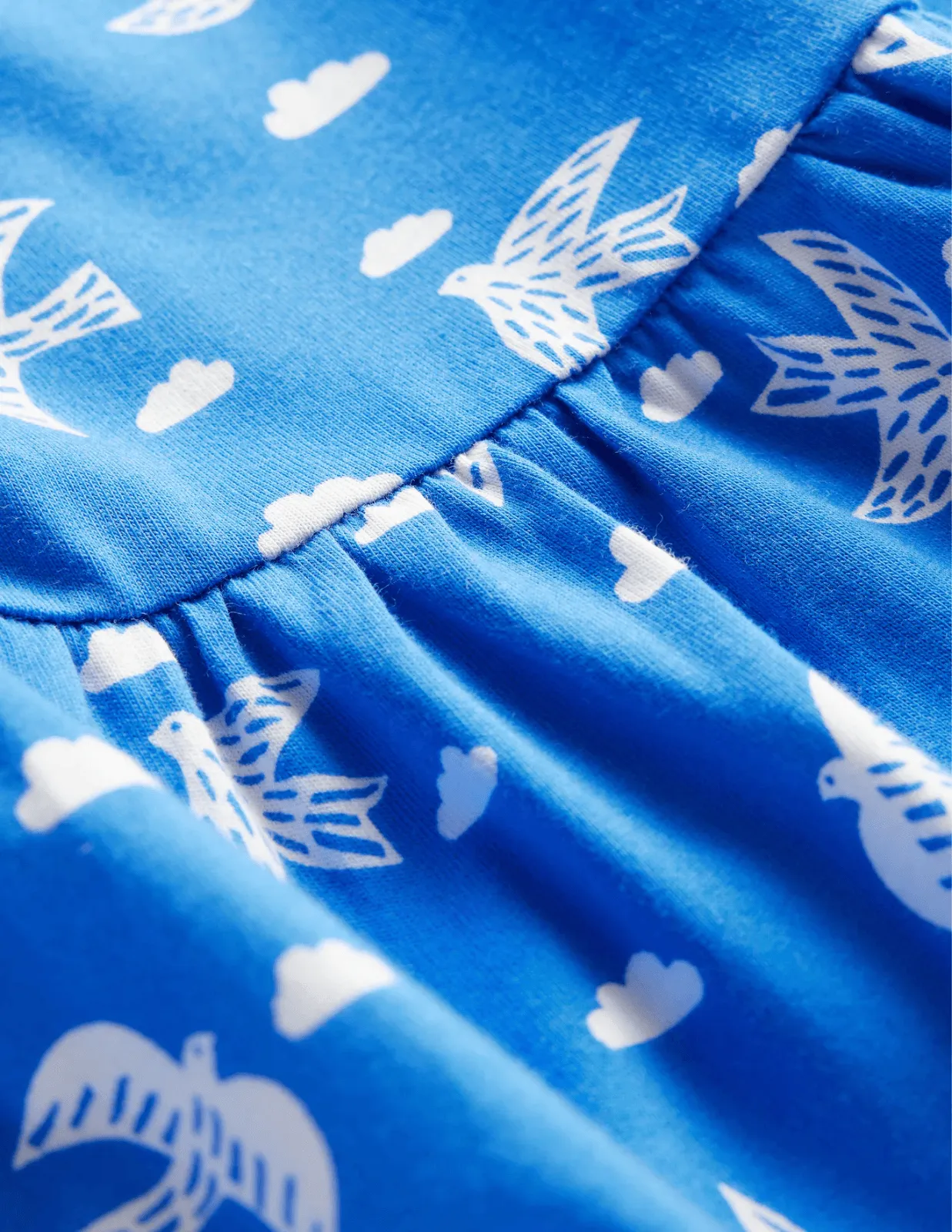 Short-sleeved Fun Jersey Dress - Image 12