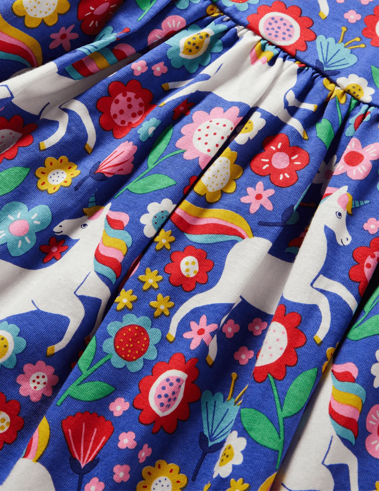 Short-sleeved Fun Jersey Dress - Image 17