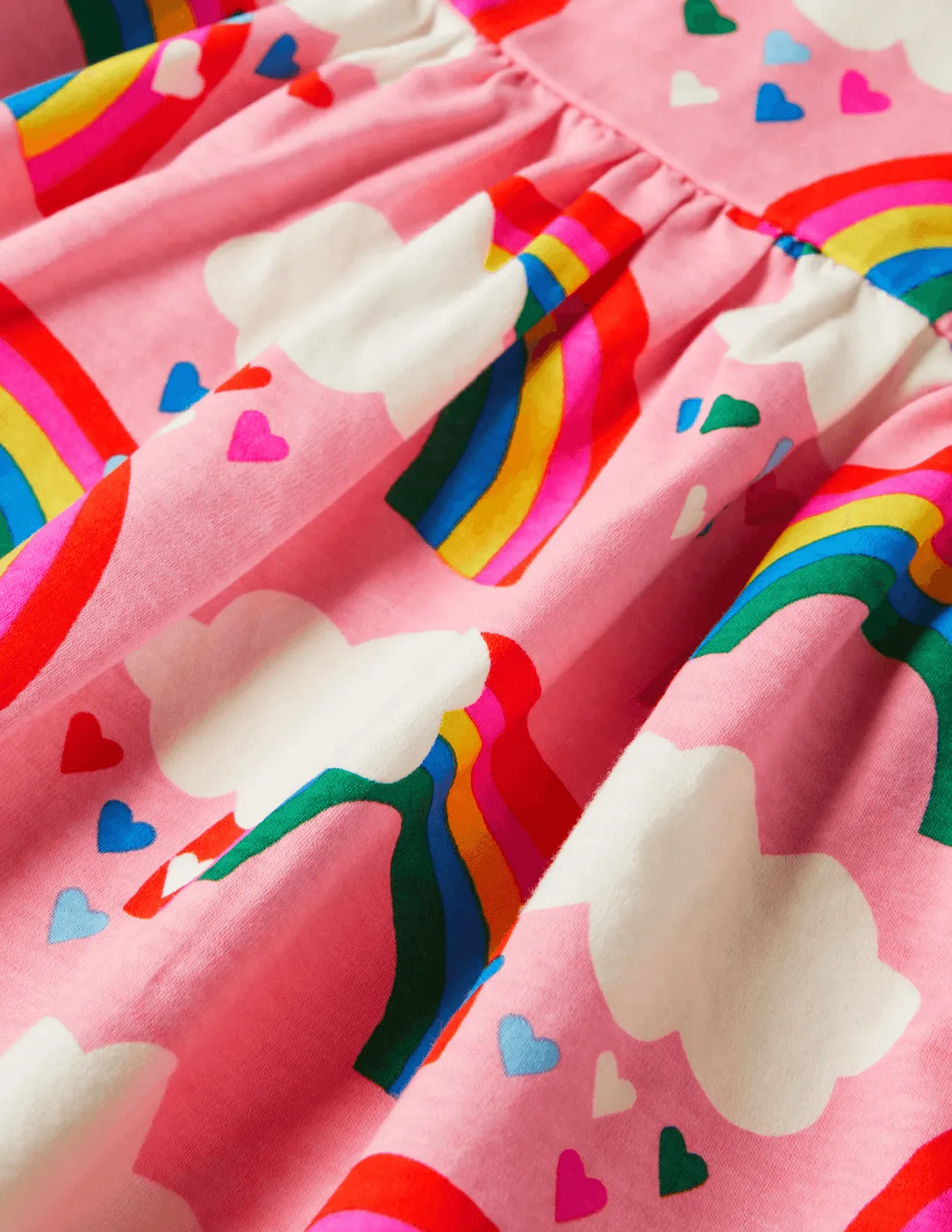 Short-sleeved Fun Jersey Dress - Image 22