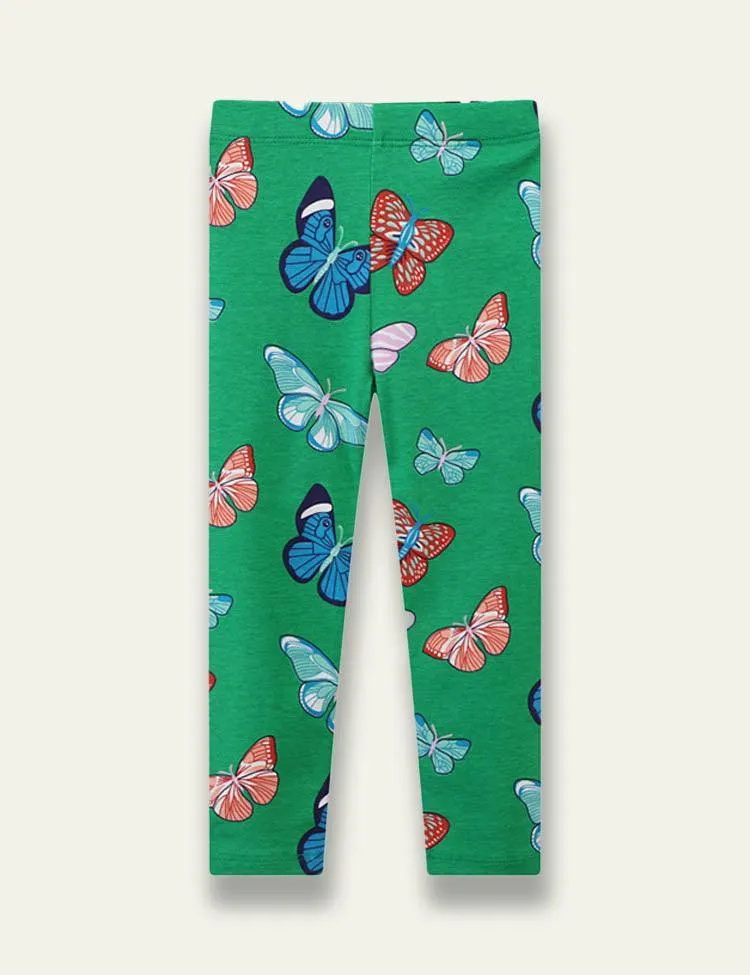 Cotton Printed Leggings - Image 4