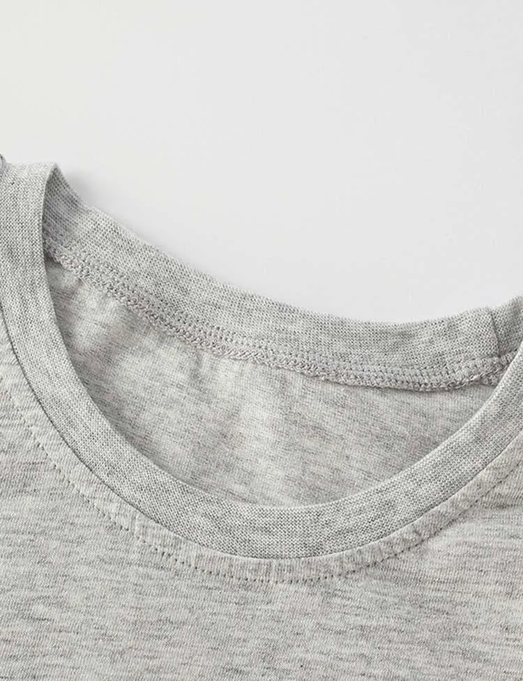 Two Mice Printed Long-Sleeved T-shirt - Image 3