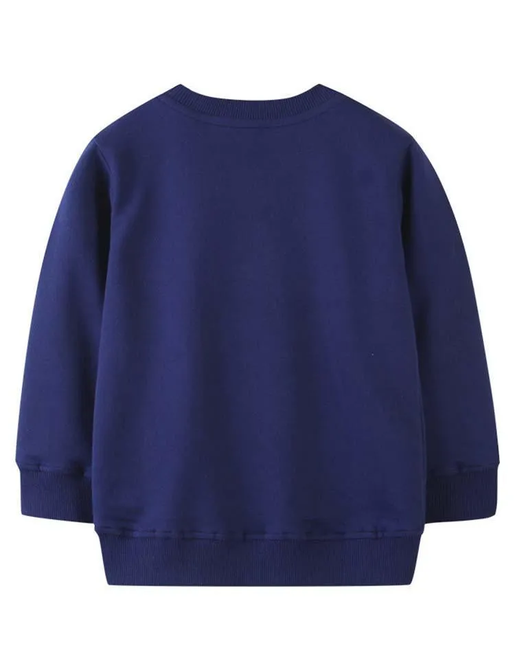 Unicorn Appliqué Sweatshirt - Image 2