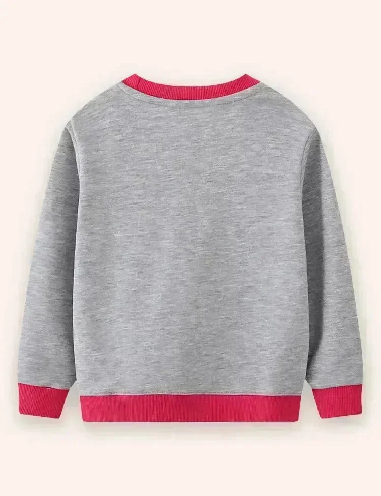Unicorn Appliqué Sweatshirt - Image 2