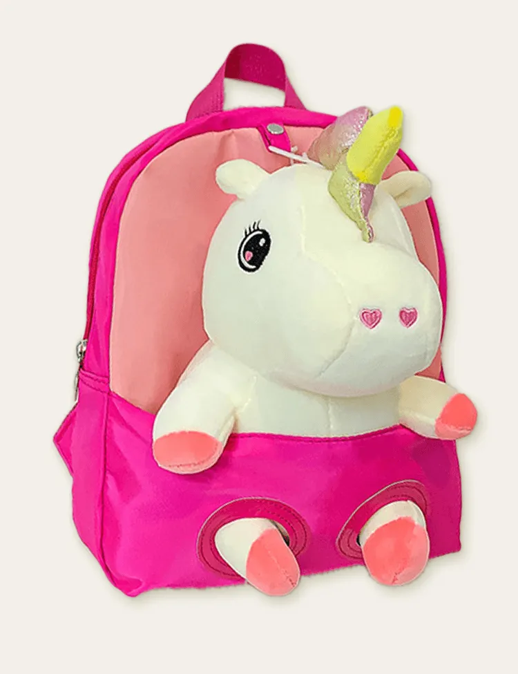 Unicorn Doll Schoolbag Backpack - Image 2