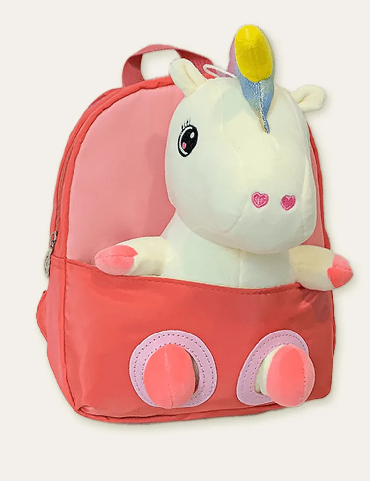 Unicorn Doll Schoolbag Backpack - Image 3