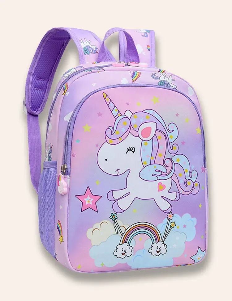 Unicorn Printed Backpack - Image 2