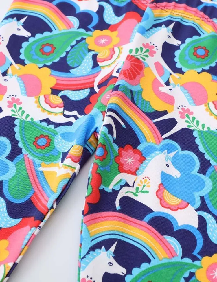 Unicorn Printed Leggings - Image 6