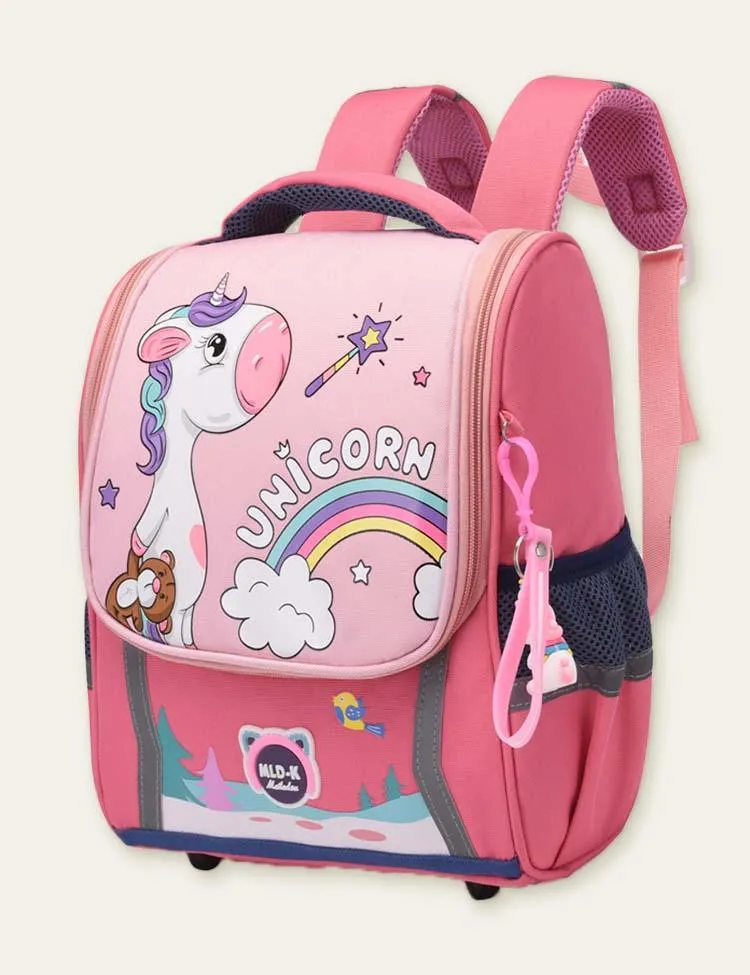 Unicorn Printed Schoolbag Backpack - Image 3