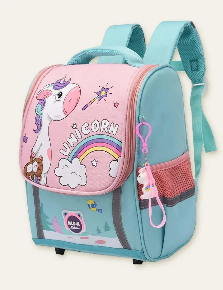 Unicorn Printed Schoolbag Backpack - Image 4