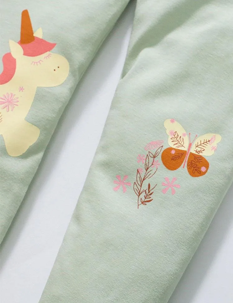 Unicorn Printed Short Sleeved Set - Image 4