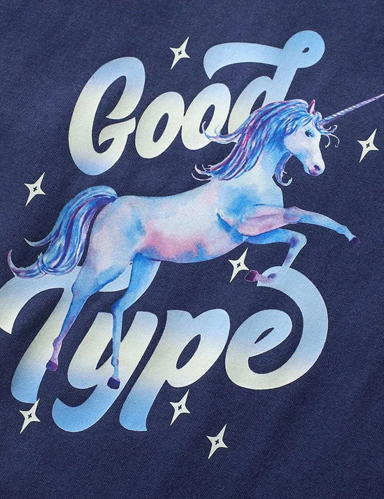 Unicorn Printed T-shirt - Image 3