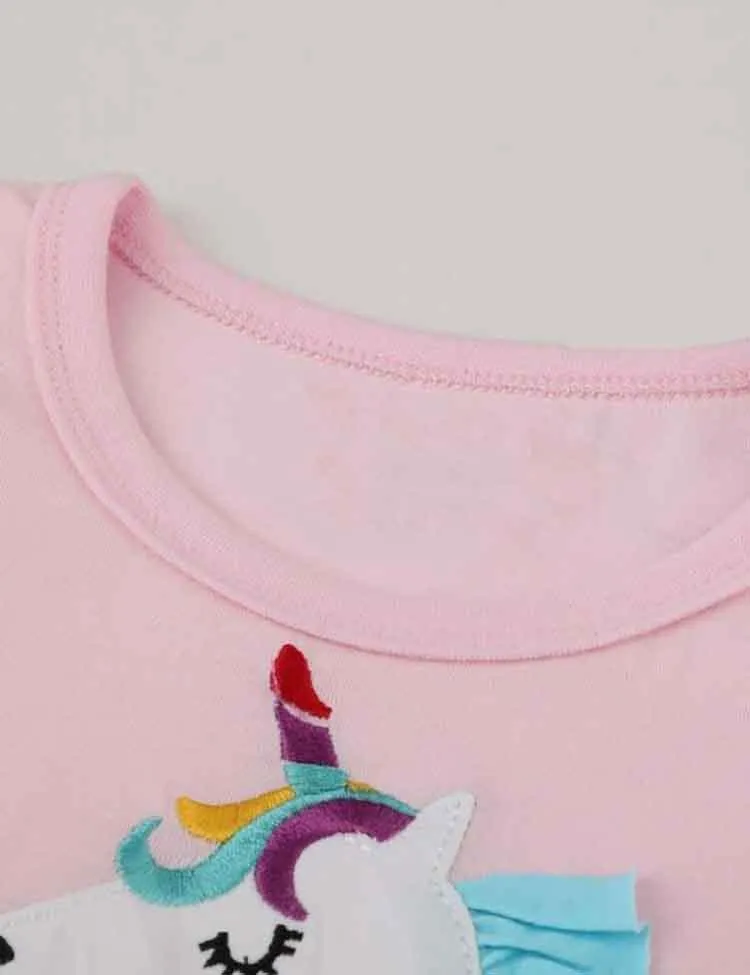 Unicorn Ruffled Mesh Dress - Image 4