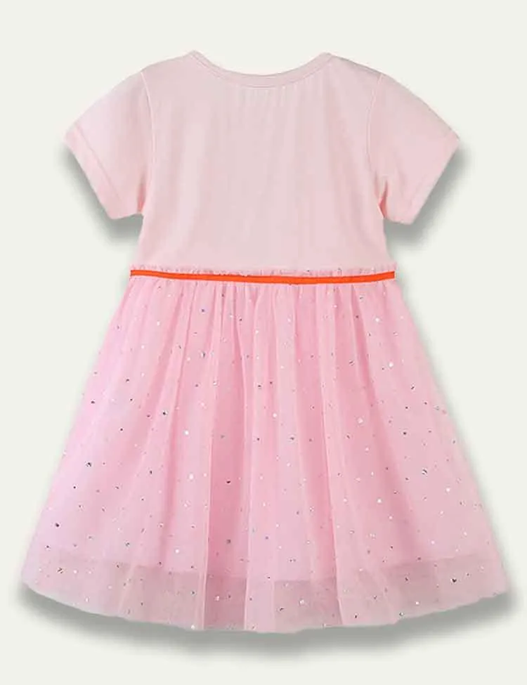 Unicorn Sequins Tulle Dress - Image 2