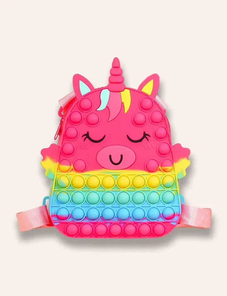 Unicorn Silicone Backpack - Image 4