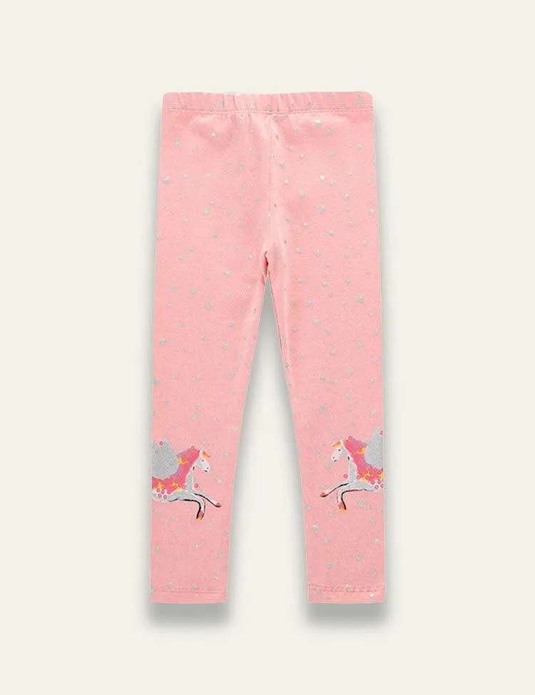 Unicorn Star Printed Legging