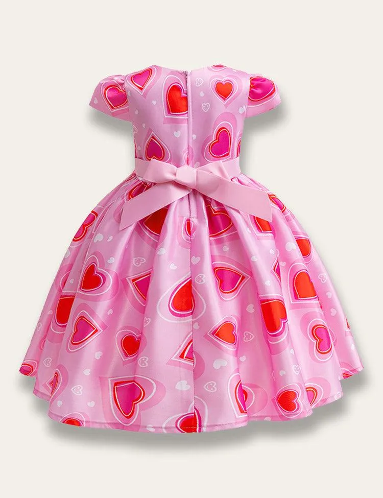 Valentine's Day Cute Heart Dress - Image 4