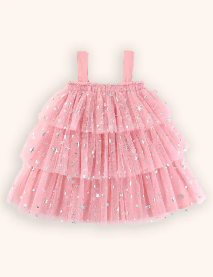 Valentine's Day Love Applique Tulle Suspender Dress - Image 4
