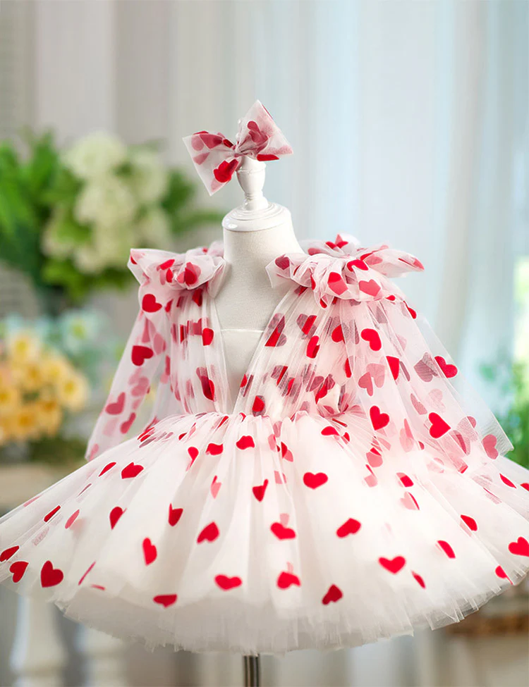 Valentine's Day Love Princess Dress - Image 4
