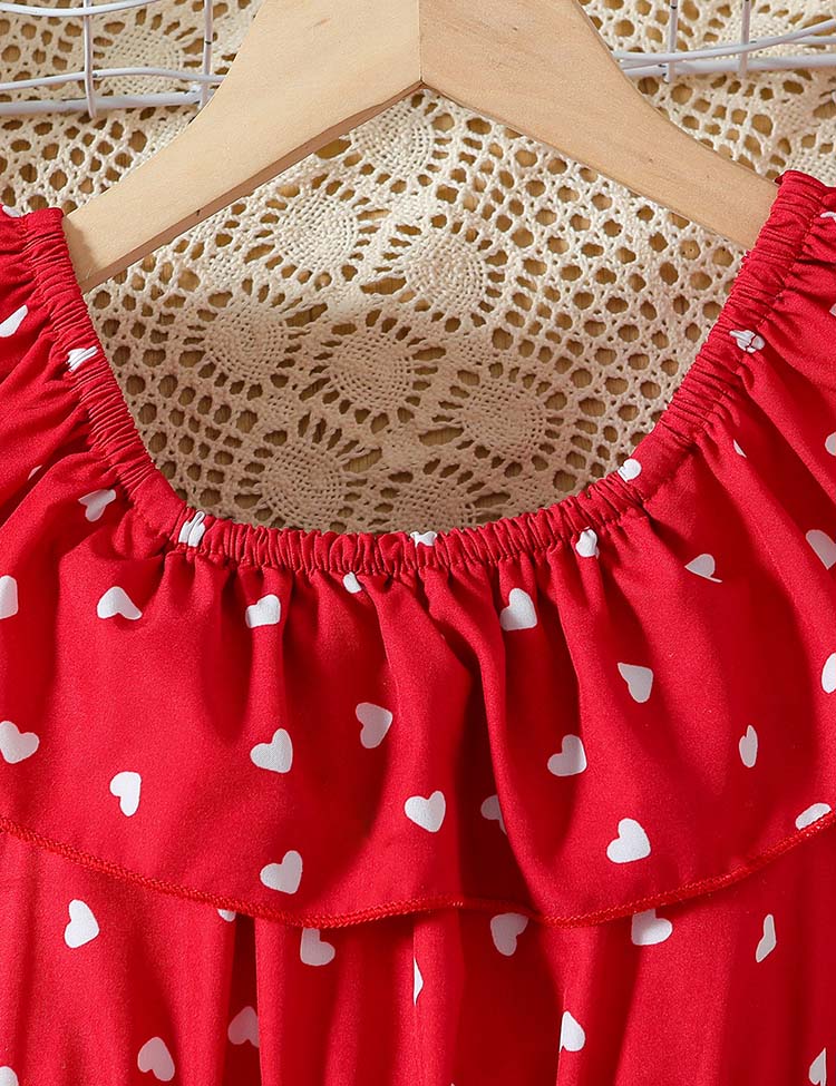 Valentine's Day Love Print Jumpsuit - Image 4