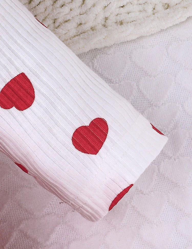 Valentine's Day Love Printing Splicing Tulle Dress - Image 5