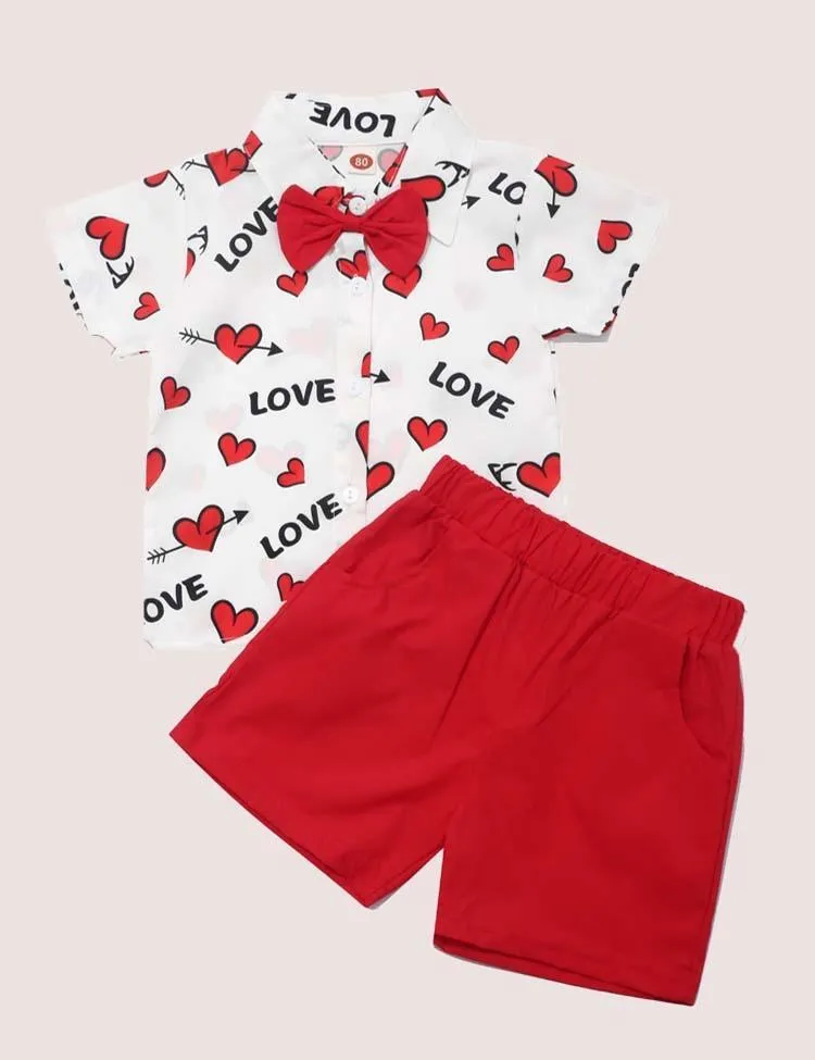 Love Short Sleeve Suit - Image 2