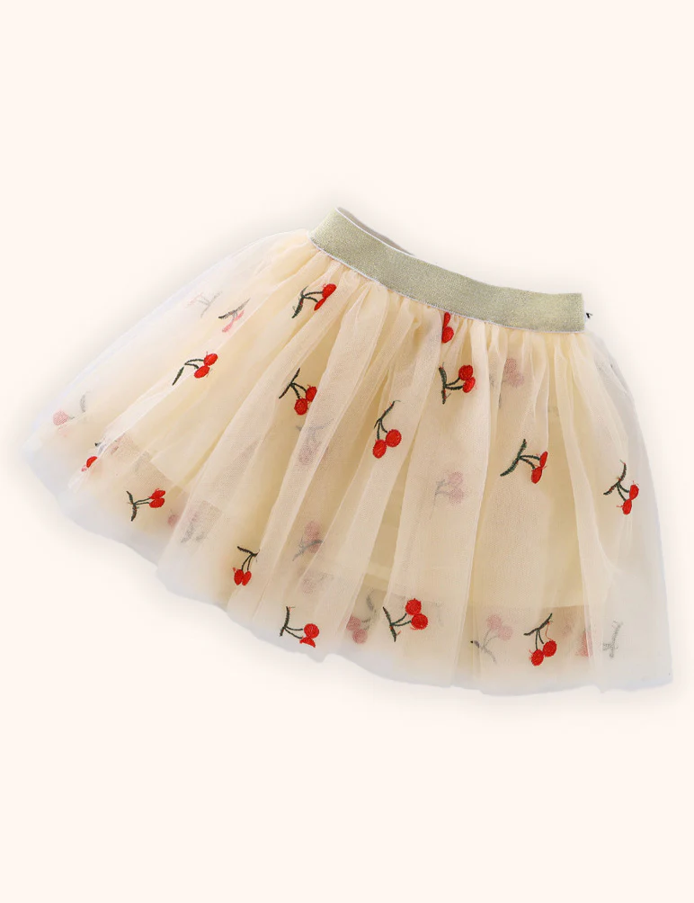 Valentine's Day Tulle Embroidered Skirt - Image 6