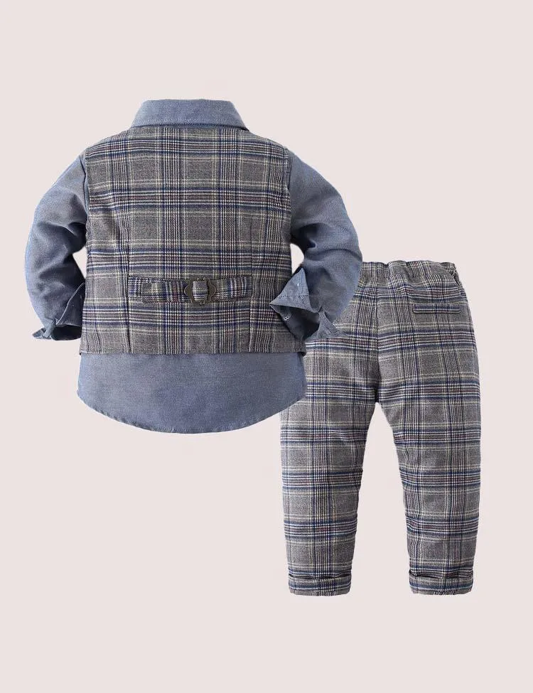 Vest Overalls Party Suit - Image 2