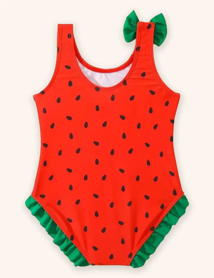 Watermelon Bow Swimsuit - Image 2